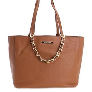 Michael Kors Harper Tan Leather Tote